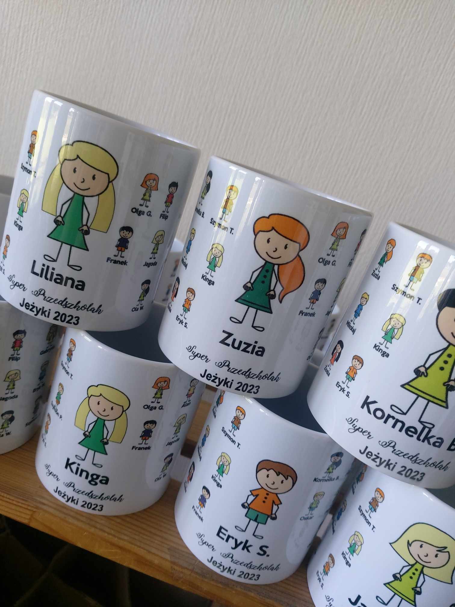 Kubek z nadrukiem/ kubek z klasą/ personalizacja - wyjątkowy upominek Dzień Przedszkolaka